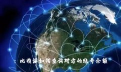 : 比特派如何查询对方的账